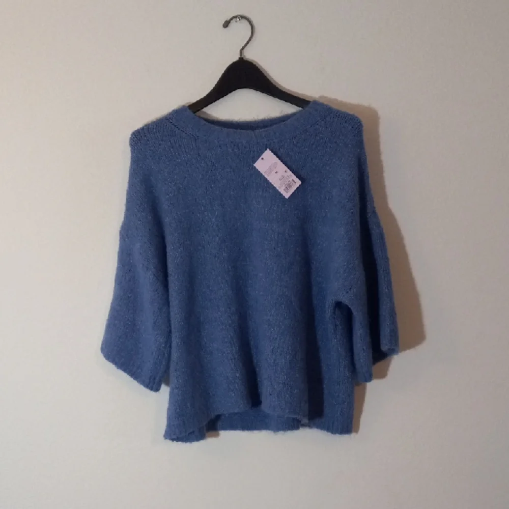 Wild Fable Cozy Blue Knit Sweater - Picture 1 of 4